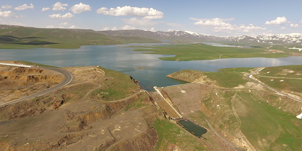 erzurum da barajlar tamamen doldu