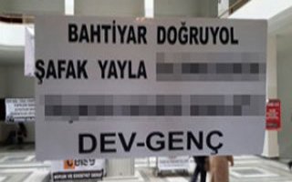 Üniversitede Savcı Katillerine Destek