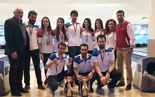 Atatürk Üniversitesi Bowling'de Fark Attı