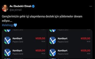 Avukat Elmalı’dan öğrencilere ulaşım desteği