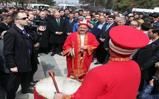 Ak Parti Adaylarına Mehteranlı Karşılama