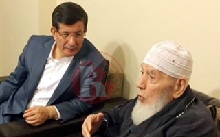 Davutoğlu Kırkıncı Hocayı Ziyaret Etti