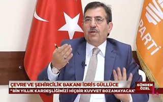 Bakan Güllüce Kardelen TV'nin konuğuydu