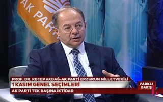 Akdağ seçim sonuçlarını değerlendirdi