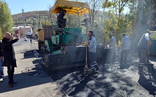 Yakutiye belediyesi asfalt rekoru kırdı