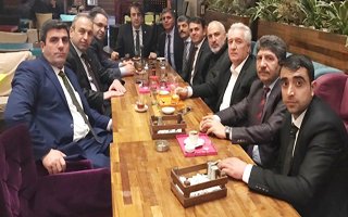 Aydemir ilçe başkanları ile Ankara'da buluştu