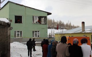 Erzurum'da korkutan patlama 