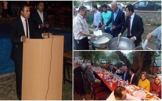 Uzundere'de semazen ve ney eşliğinde iftar