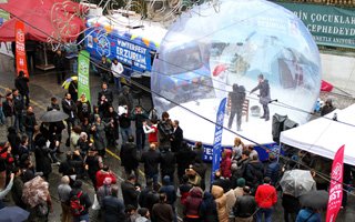 Taksim'de Winterfest Erzurum 2015 Coşkusu