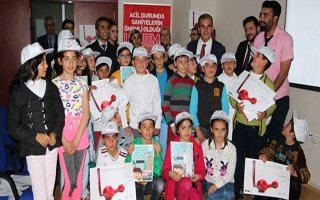 Minik Öğrencilerden 112 Acil'e Ziyaret