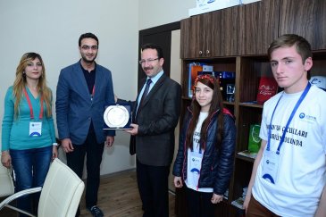 Samsunlu öğrenciler Erzurum'a geldi