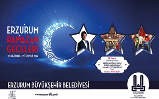 Ramazan coşkusu Erzurum'da yaşanacak