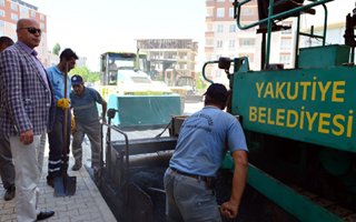 Yakutiye'de altyapı seferberliği