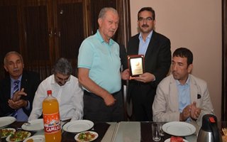 Erzurum OBM'de veda yemeği düzenlendi