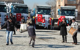 Yakutiye'de işçileri oynatan tören