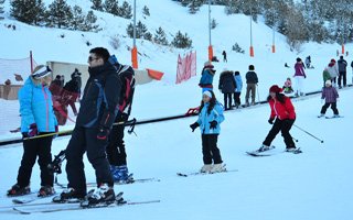 Palandöken'de tatil bir başka güzel