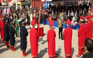 Aşkale ilçesinde kurtuluş coşkusu vardı