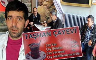 Bu da 'çay isteme üslubu' kampanyası