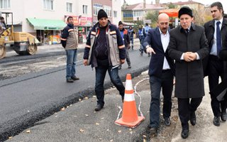 Erzurum'un Caddeleri Yenileniyor