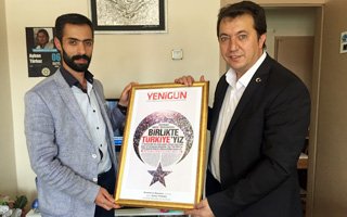 Yenigün'den İHA'ya "Demokrasi" Teşekkürü