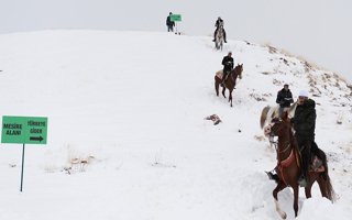 Atlı hafızlar 'Binbir Hatim' duasını başlattı