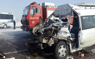 Erzurum’da Zincirleme Kaza: 24 yaralı