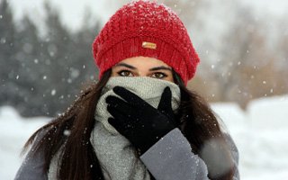 Erzurum’da kar kalınlığı 45 santimetreye ulaştı 