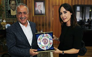 Nazlı Çelik, Üniversitede söyleşide bulundu