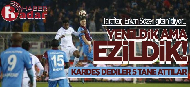 Kardeş dediler 5 tane attılar!