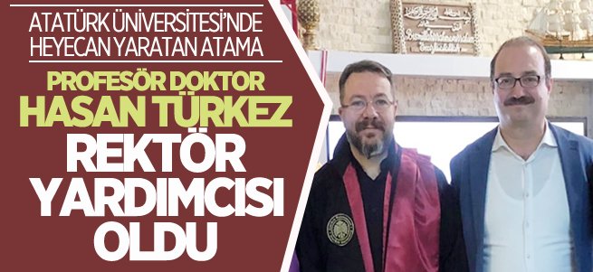 Prof. Dr. Hasan Türkez Rektör Yardımcısı Oldu